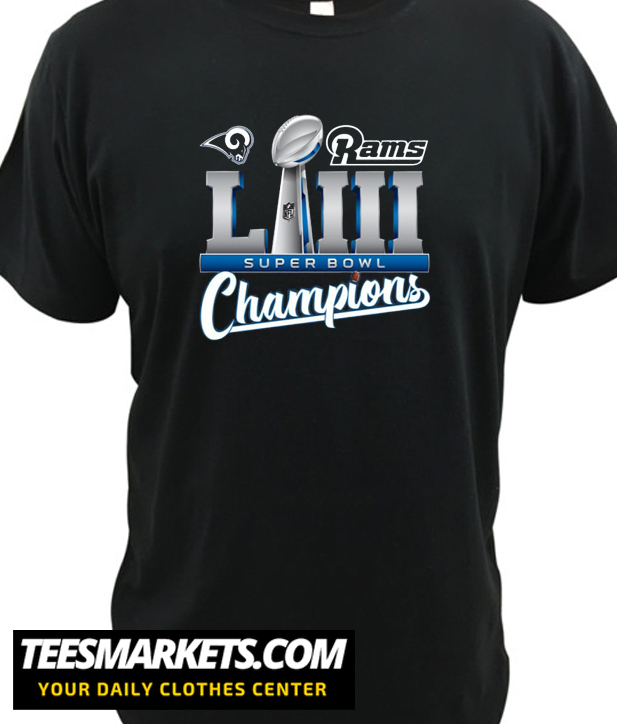 rams championship shirt